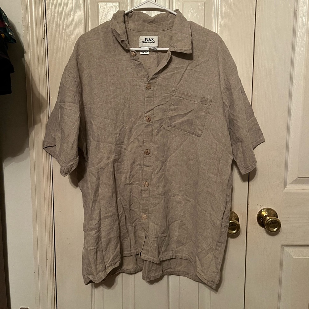 Flax Mens Button up